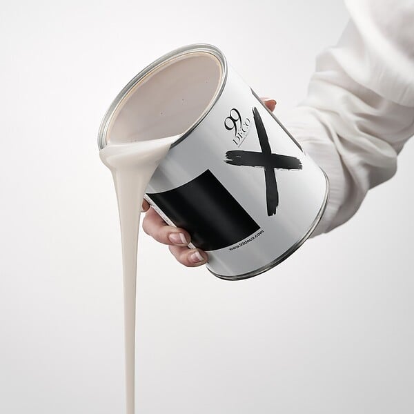 99DECO - Peinture Mur Velours - Blanc Ecru - Interieur - 2,5l - large