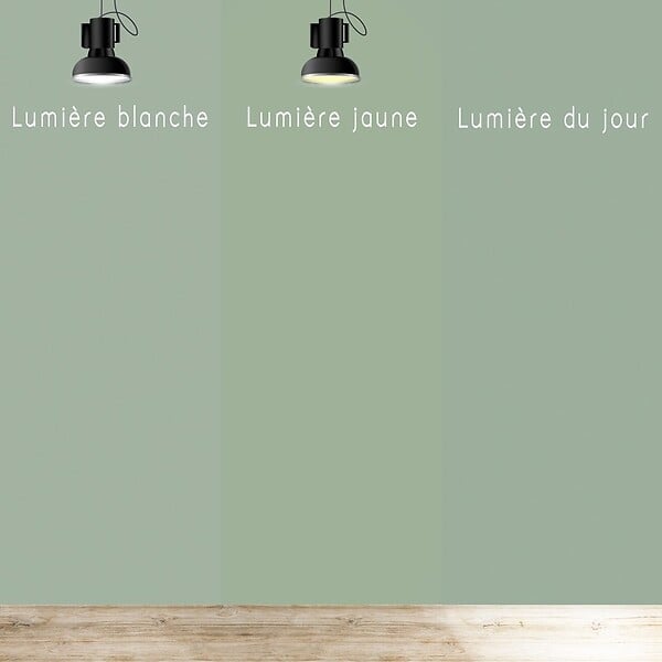 99DECO - Peinture Mur Velours - Vert Sauge - Interieur - 1l - large