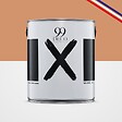 99DECO - Peinture Mur Velours - Rouge Ocre - Interieur - 2,5l - vignette