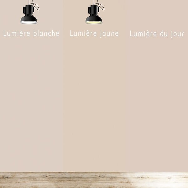 99DECO - Peinture Mur Velours - Taupe Rosé - Interieur - 1l - large