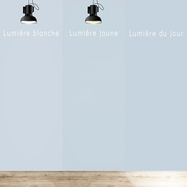 99DECO - Peinture Mur Velours - Bleu Layette - Interieur - 1l - large