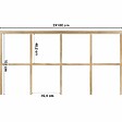 99DECO - Kit de moulures murales pour étagère en bois - Pin Sylvestre abouté - Enora - Prêt à coller et peindre - vignette
