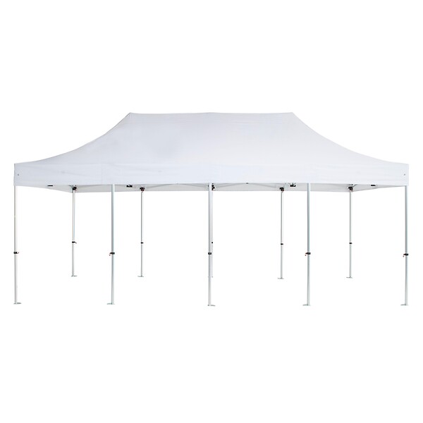 OVIALA - Tente pliante en aluminium 4x8 m - PRO 40 - large