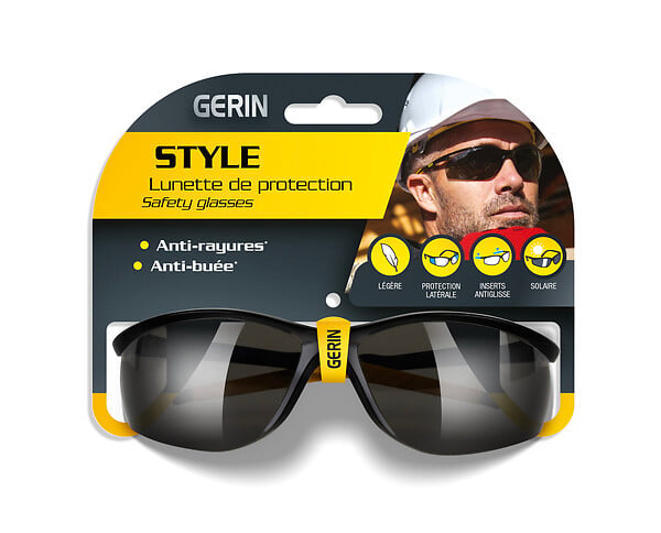 GERIN - Lunettes solaires broche confort style - large