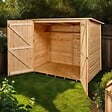 HABRITA - Abri de jardin - Bois - 16mm - 2.30m2 - vignette