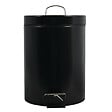 MSV - Poubelle métal noire 5 litres - vignette