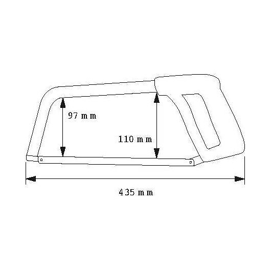SAM OUTILLAGE - Scie A Metaux Bi-Matiere Samsocut - large