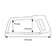 SAM OUTILLAGE - Scie A Metaux Bi-Matiere Samsocut - vignette