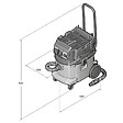 FEIN - Aspirateur eau et poussière FEIN DUSTEX 35 LX 1380W - vignette