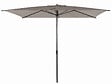 HESPERIDE - Parasol droit rectangulaire Loompa Taupe - 3 x 2 m - Hespéride - vignette
