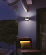 VOLTMAN - Applique murale extérieure IP65 (1200lm 3000K) - Gris - Voltman - vignette