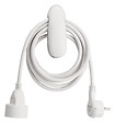 WATTANDCO - Rallonge 5m avec pince - blanc - Watt and Co - vignette
