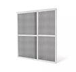 AVOSDIM - Moustiquaire coulissante pour Baie Vitrée Aluminium Blanc - L1600 x H2400mm - vignette