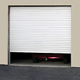 DAVID FERMETURES - Porte de Garage enroulable Aluminium (2400 x 2500 mm - Cherubini - Kit Zone privée - RAL9016 - Blanc signalisation) - vignette