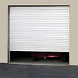 DAVID FERMETURES - Porte de Garage enroulable Aluminium (3000 x 2000 mm - Somfy - Kit Zone Privée - RAL9016 - Blanc signalisation) - vignette