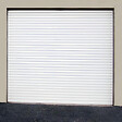 DAVID FERMETURES - Porte de Garage enroulable Aluminium (3000 x 2000 mm - Somfy - Kit Zone Privée - RAL9016 - Blanc signalisation) - vignette