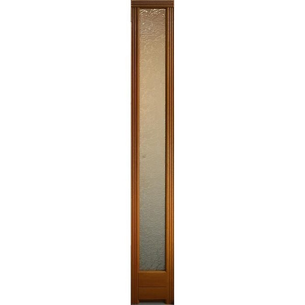 GD MENUISERIES - Fixe Lateral En Chene H215 X L30 cm Côte Tableau - large