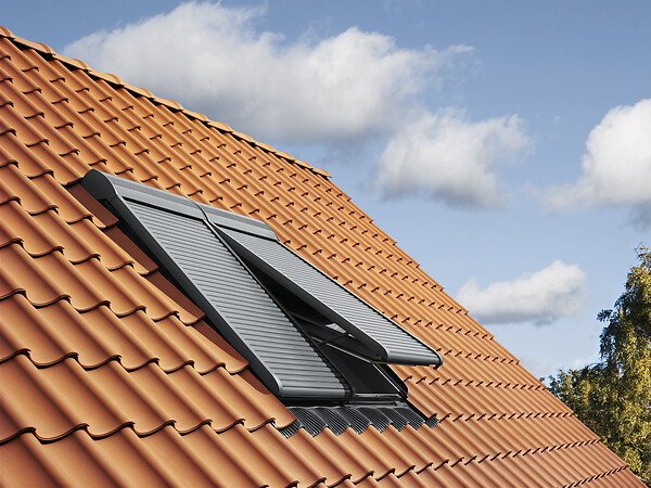 VELUX - Volet roulant electrique exterieur SML MK04 00000S - Gris anthracite - large