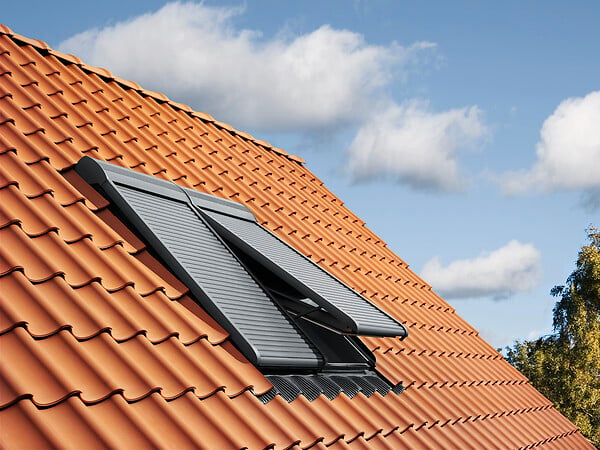 VELUX - Volet roulant electrique exterieur SML MK06 00000S - Gris anthracite - large