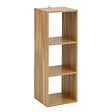 5 FIVE SIMPLY SMART - Meuble Étagère 4 cases de rangement Effet bois naturel H 102 cm - vignette