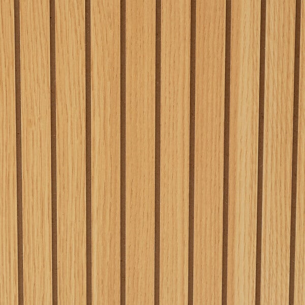 5 FIVE SIMPLY SMART - Meuble Étagère 4 cases de rangement Effet bois naturel H 102 cm - large