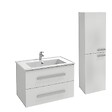 JACOB DELAFON - Pack meuble vasque 80 cm Ola up blanc + colonne - vignette