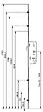 FERCO - Crémone à larder Ferco Europa 5070 4 galets carré 7 162150 mm  6336040101 - vignette