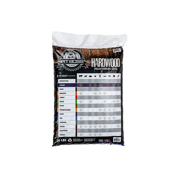 PIT BOSS - Sac de Pellets en Bois de Noyer 9 kg Granulés de Bois pour Cuisson Extérieure Barbecue Fumoir Four à pizza PIT BOSS - large