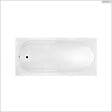 BESCO - Baignoire rectangulaire - 150 x 70 cm - sans Habillage - avec Pieds - Vidage Chrome - BONA - vignette