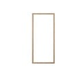 AURLANE - Paroi de retour 90x200cm - Profilés Aluminium effet Bois - Verre Trempé 6mm - WOOD CRUSH - vignette
