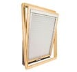 AVOSDIM - Store Duo compatible fenêtre de toit VELUX ® pour dimension UK04 - Gris anthracite - vignette