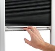 AVOSDIM - Store isolant compatible fenêtre de toit VELUX ® pour dimension MK06 - Blanc - vignette