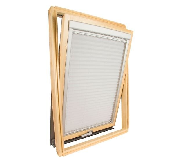 AVOSDIM - Store Duo compatible fenêtre de toit VELUX ® pour dimension UK04 - Beige - large