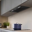 CIARRA - CIARRA Hotte Encastrable 60cm Groupe Filtrant 650m³/h 3 Vitesses Recyclage ou Evacuation CD6926AB - vignette