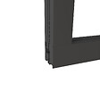 AICA SANITAIRE - Verrière intérieur atelier H.108 x L.93cm en aluminium carreaux noire cadre en 3 vitrage fixe - vignette