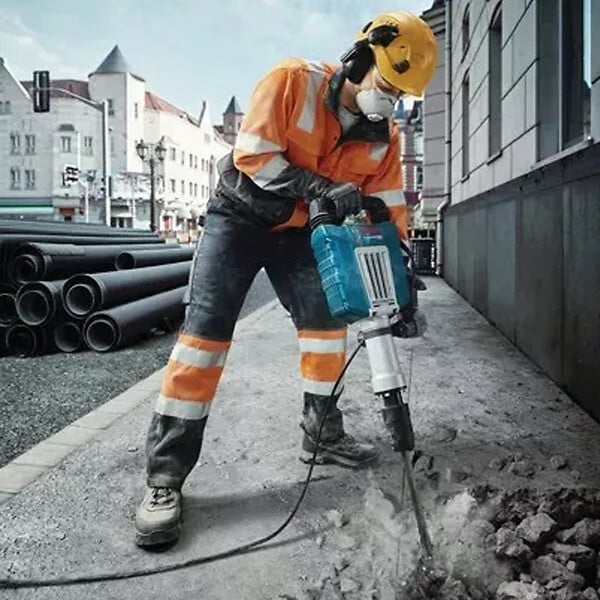 BOSCH - Brise-béton BOSCH 0611344020 GSH 14 C 1750 W en coffret - large