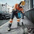 BOSCH - Brise-béton BOSCH 0611344020 GSH 14 C 1750 W en coffret - vignette