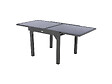 HESPERIDE - Ensemble repas table extensible carrée en verre + 8 fauteuils - Piazza - Hespéride - vignette