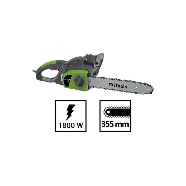 ITOOLS - Tronçonneuse Electrique 1800W lame 355mm  Guide 35mm ITOOLS - large