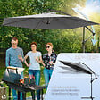 VOUNOT - Parasol deporte 3M Gris fonce avec housse de protection - vignette