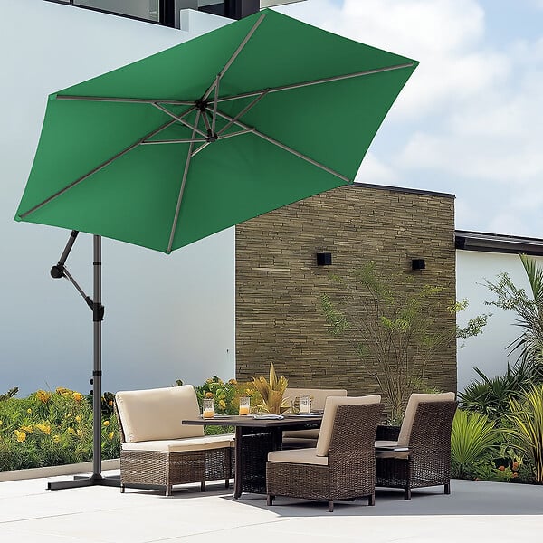 VOUNOT - Parasol deporte 3M avec housse de protection Vert - large
