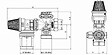 CALEFFI - Groupe de sécurité Multi-positions X-Cross Caleffi Thermador- 3/4 NF - vignette