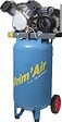 LACME - Compresseur air LACME vertical bicylindre - VVM 21/100 21m3/h 100L 3 CV monophasé 10 bar - 122250 - vignette