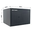 ROTTNER - Coffre Fort Power 300 Serrure À Clé - vignette
