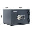 ROTTNER - Coffre Fort Ignifuge Fire Hero 30 El Serrure Électronique - vignette