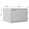ROTTNER - Coffre Fort Ignifuge Fire Safe 30 Serrure À Clé - vignette