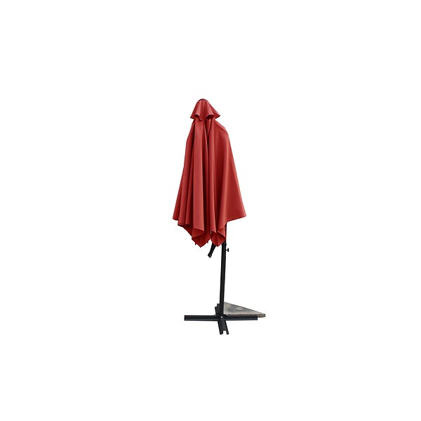 CONCEPT USINE - Parasol  terracotta droit rond 2,94 x 2,94 m ALCUDIA - large