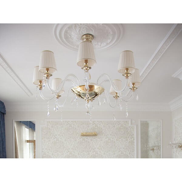 ORAC DECOR - Corniche Classique Avec Détails Ornementés C301 - L200 X H17 X L14,4 - Orac Decor - large