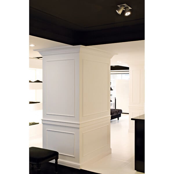 ORAC DECOR - Cimaise Classique Avec Courbes Rustiques Px103 - L200 X H2,5 X L1,2 - Orac Decor - large