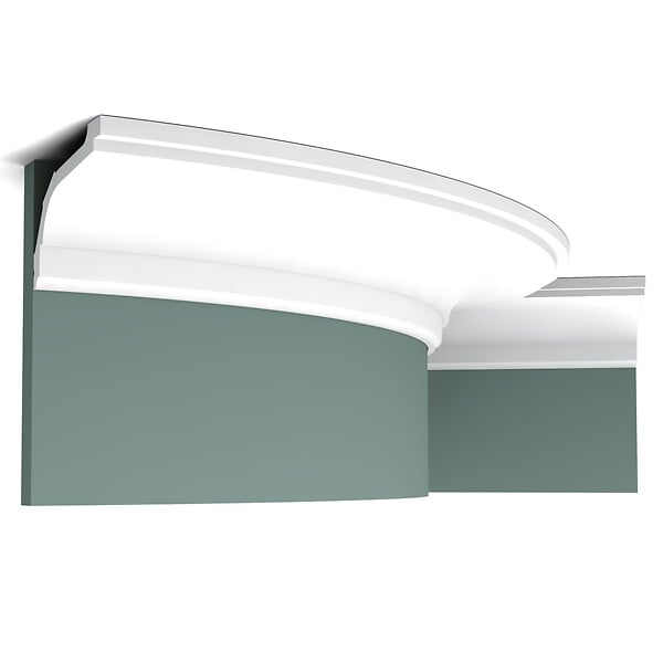 ORAC DECOR - Corniche Flexible Droite Et Classique C220f - L200 X H7,6 X L11,6 - Orac Decor - large